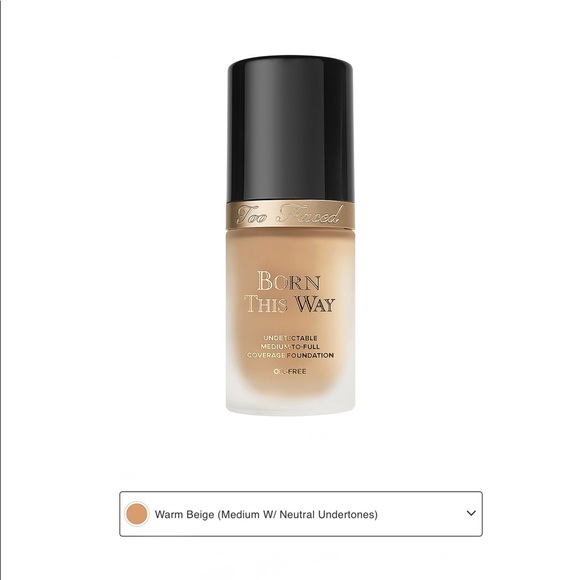 Too Faced Other - 🆕 Too Faced Born This Way Foundation, WARM BEIGE